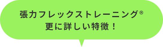 張力フレックストレーニング®更に詳しい特徴!